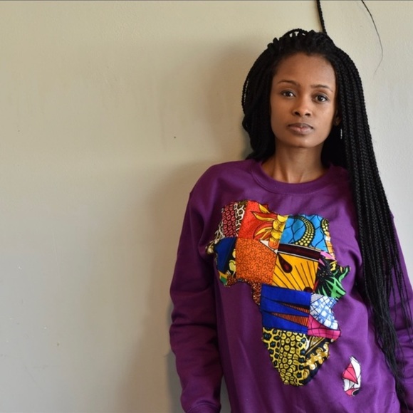 🚨🚨🚨RESTOCK ALERT 🚨 🚨🚨🚨 AFRICAN MAP SWEATSHIRT - Picture 4 of 6